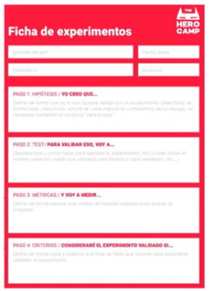 experimentar y medir