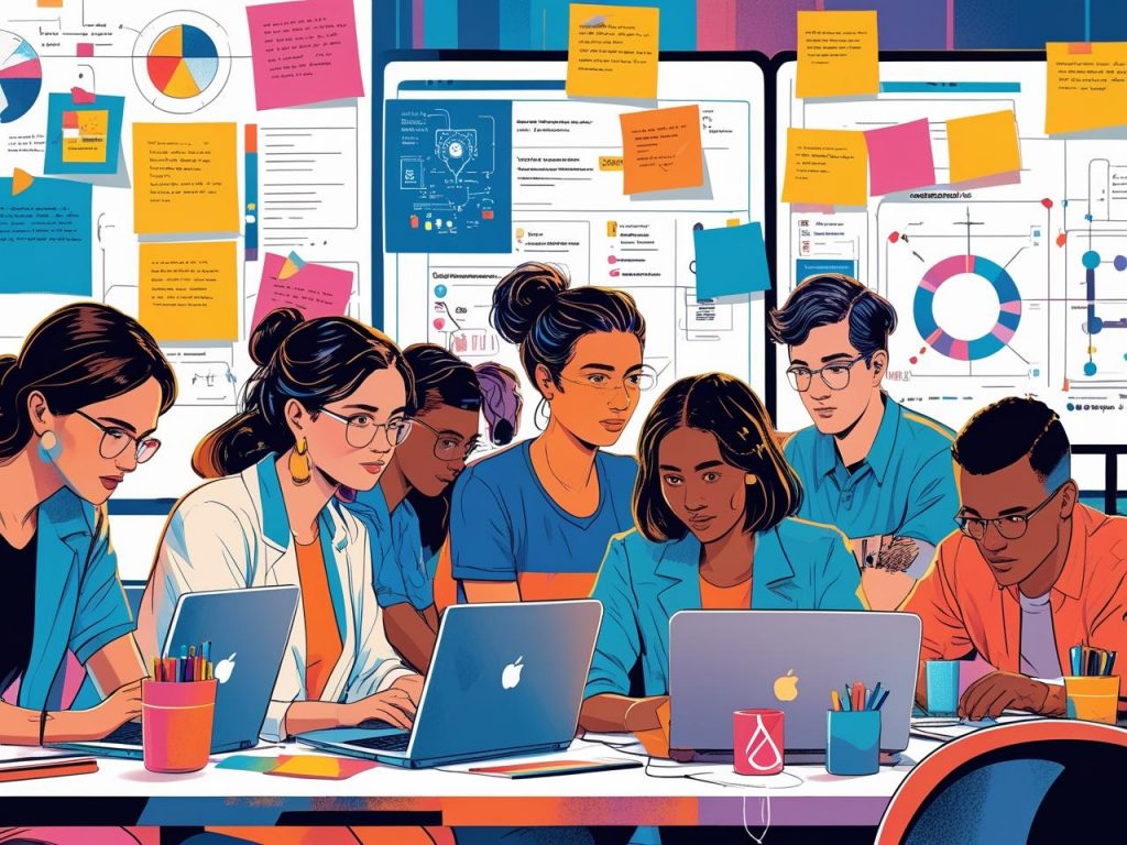 business model canvas. formación continua en Digital Product Manager