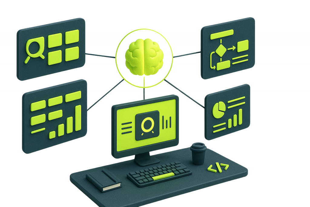 Framework de diseño con IA.Integraciones para escalar aplicaciones